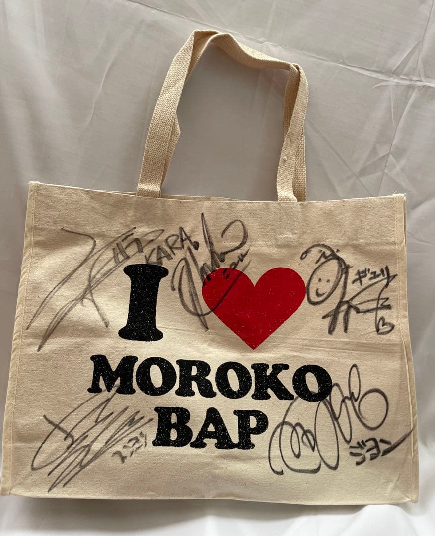 【直筆サイン/美品】KARA 旧メンバー サイン入 エコバッグ　ファンの方必見❗️