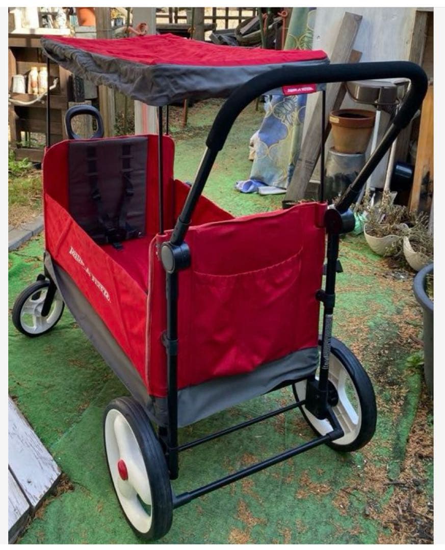 Radio Flyer ラジオフライヤー ストローラー ワゴン キャノピー付