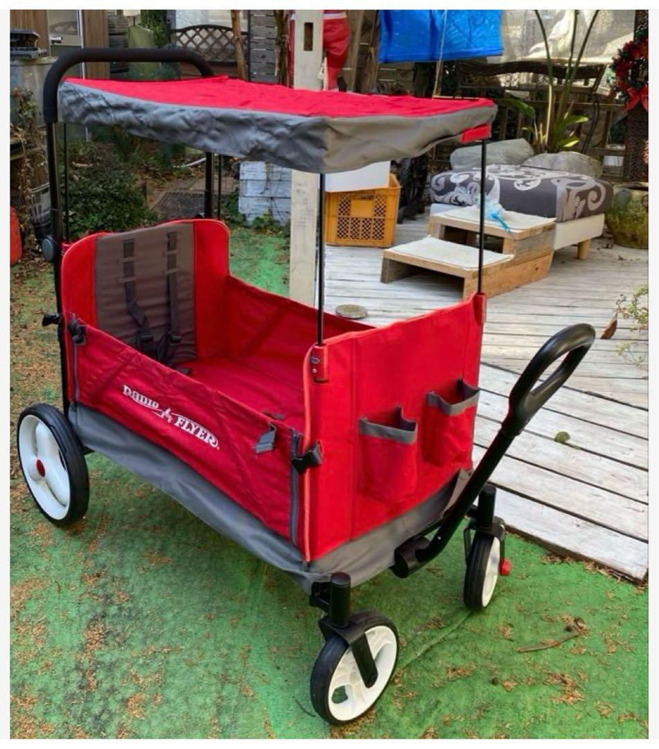 Radio Flyer ラジオフライヤー ストローラー ワゴン キャノピー付