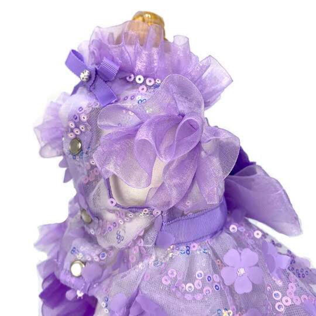 luxebirdie 新品 フレリードレス Mサイズ ラベンダー