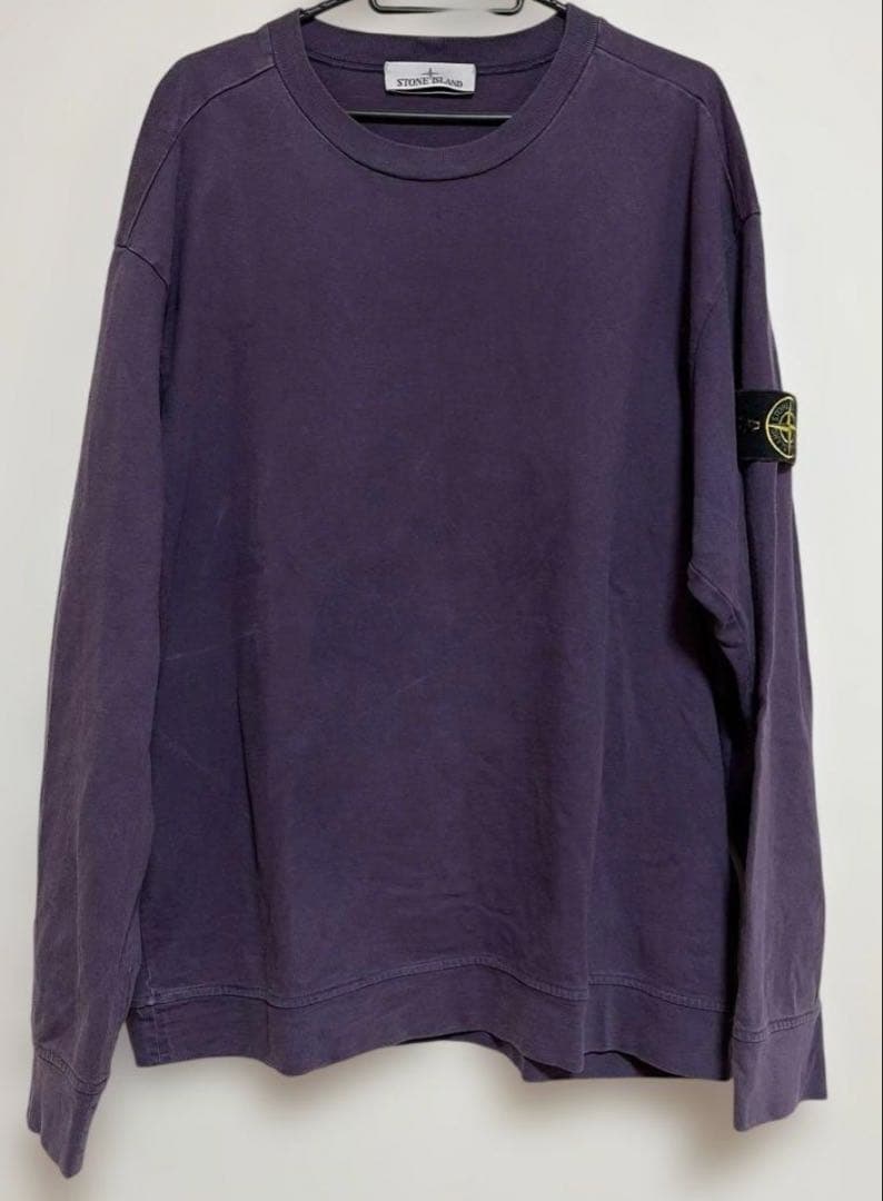 STONE  ロングTシャツ パープル 紫
