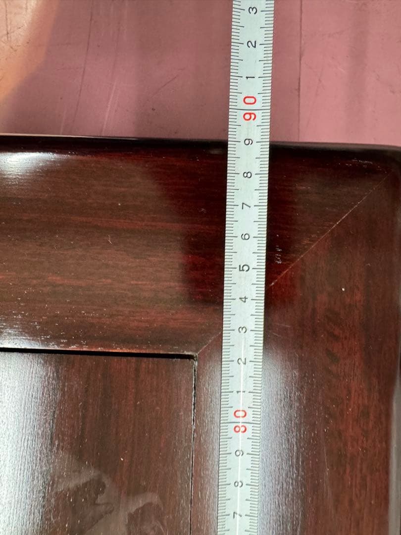 【E204】座卓　具列卓　木製　陶器　お茶道具　テーブル　茶道