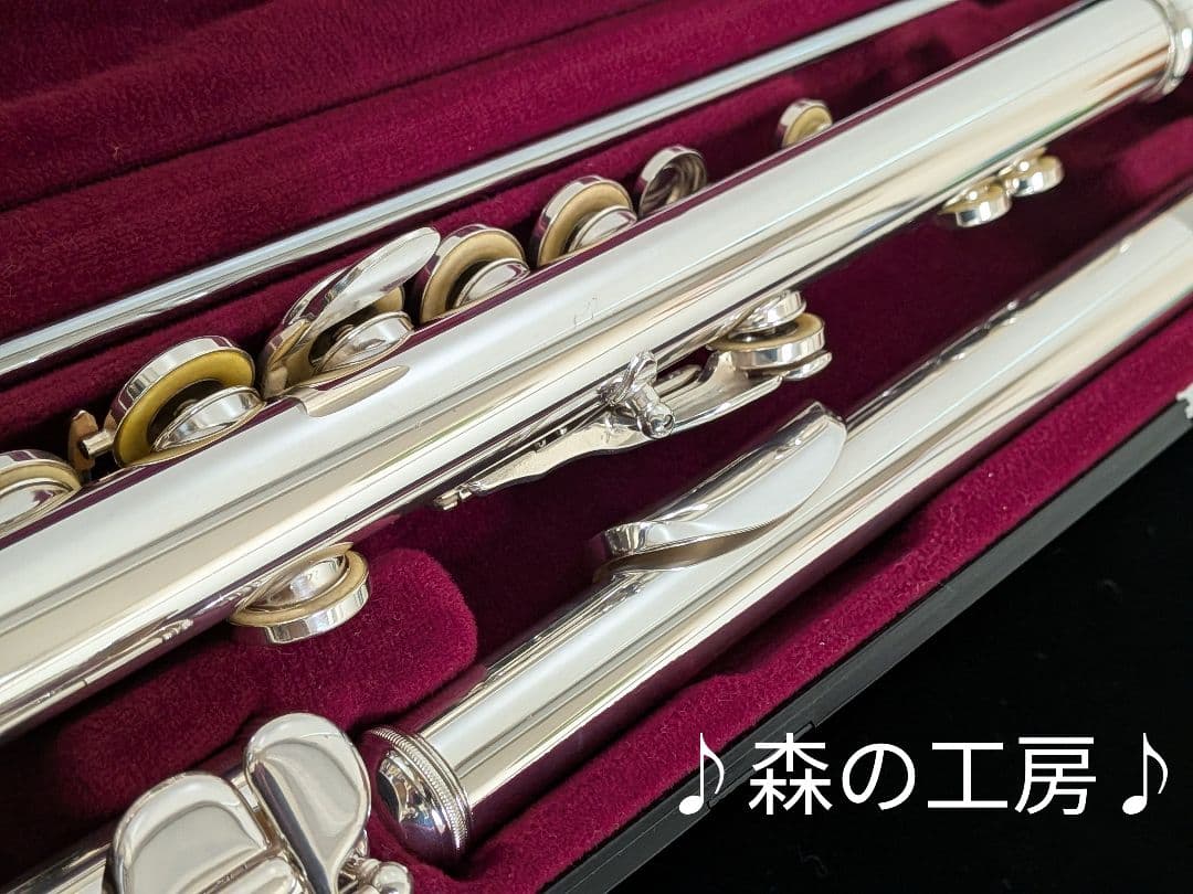 中古フルート専門店‼️部活応援‼️銀メッキ ヤマハフルートYFL211SⅡEメカ