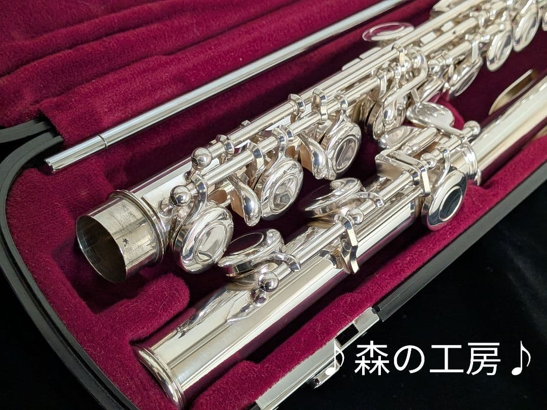 中古フルート専門店‼️部活応援‼️銀メッキ ヤマハフルートYFL211SⅡEメカ