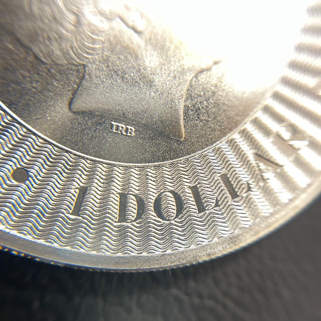 【純銀】オーストラリア　カンガルー 銀貨　1oz ケース付き　①