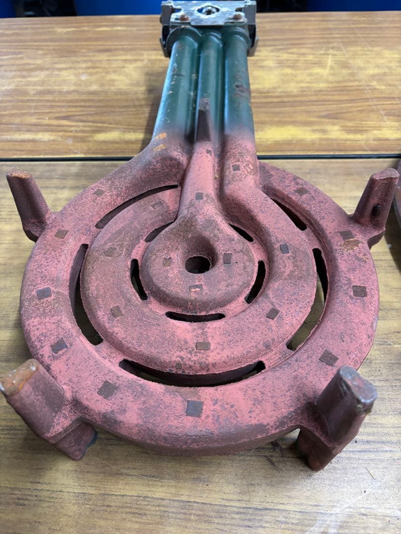 3連バーナーコンロ　タチバナ製作所