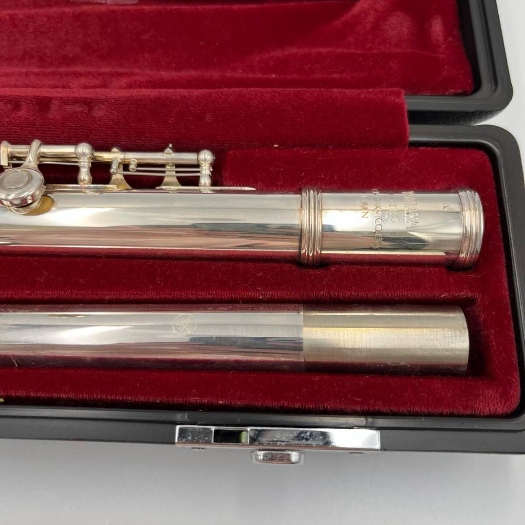 【美品】⭐️YAMAHA ヤマハ フルート YFL-211S 銀メッキ ケース付