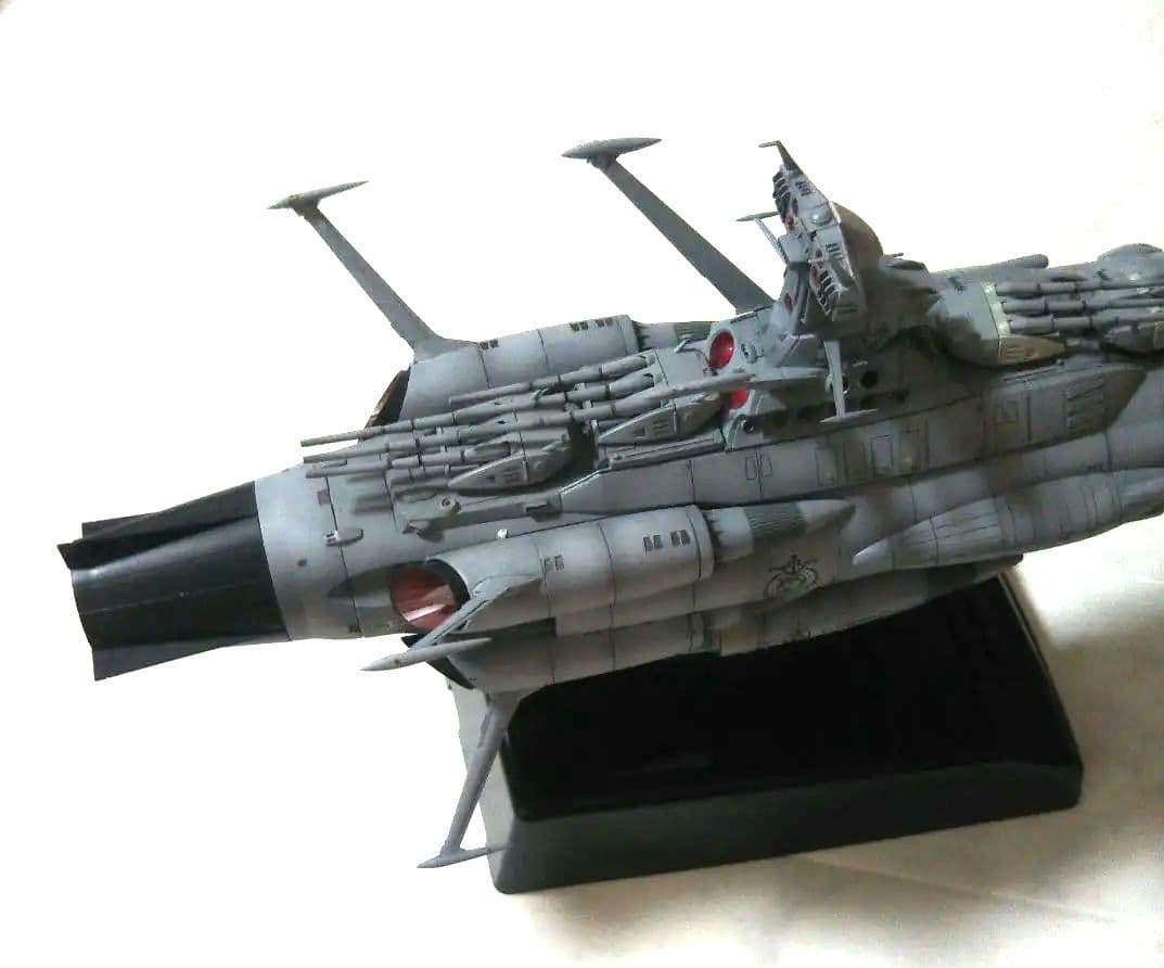 バンダイスピリッツ1/1000宇宙戦艦ヤマト2202アンドロメダ塗装済完成品②