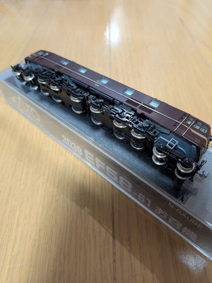 KATO製　 Nゲージ EF58 4両セット　青大将　お召機　他　オマケEF57