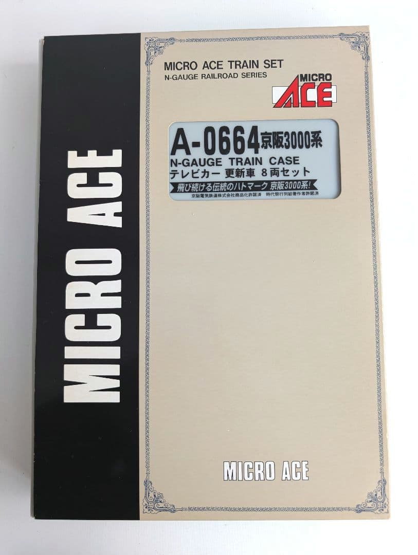 MICRO ACE 　京阪3000系　テレビカー　更新車　8両 A-0664
