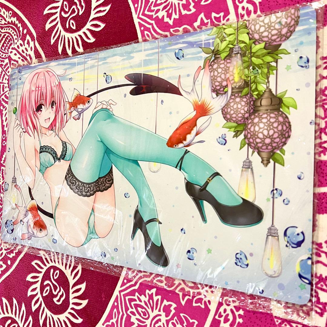 ToLOVEる モモ ミッドナイトブルー プレイマット