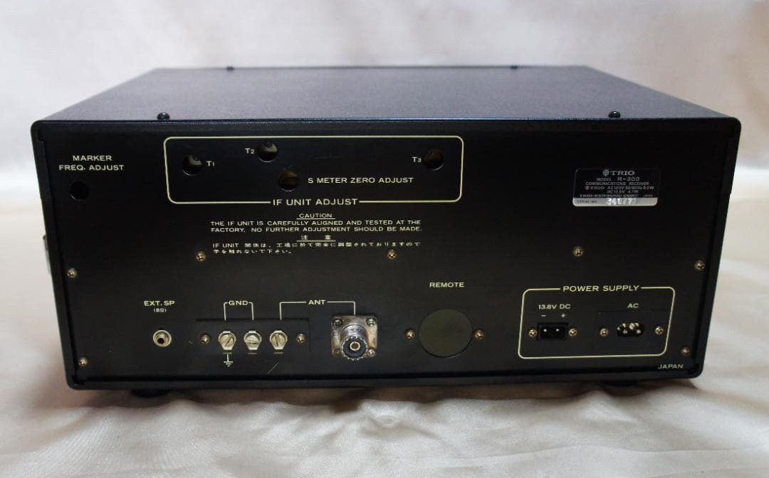 ☆とても綺麗☆受信整備品☆TRIOトリオ☆R-300☆受信機☆BCLラジオ☆