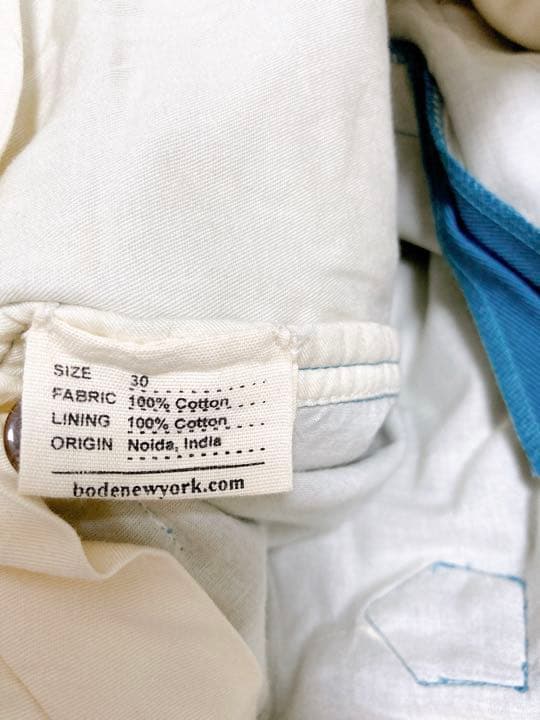 MM様BODEボーディカラーワークパンツボードcabanキャバントゥモローランド