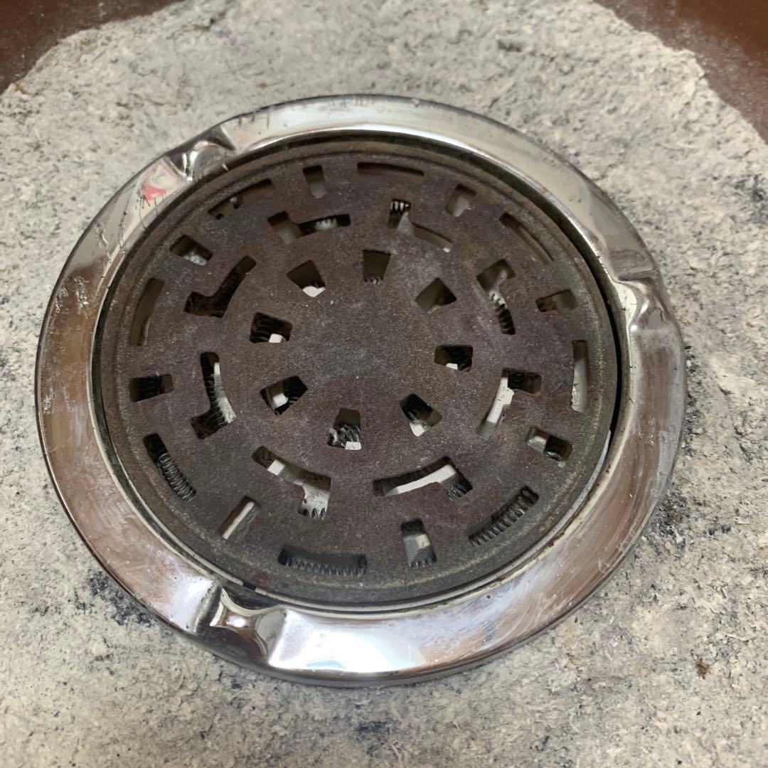 日立　電気火鉢　木製　火鉢　レトロ　昭和レトロ　木製火鉢　アンティーク