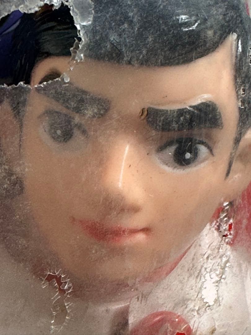 月光仮面 バンダイ ソフビ【袋破損&本体傷あり】