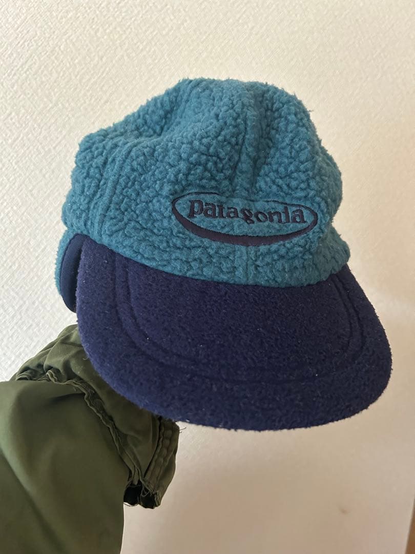 Patagonia ボア耳あて 帽子 kids sヴィンテージ