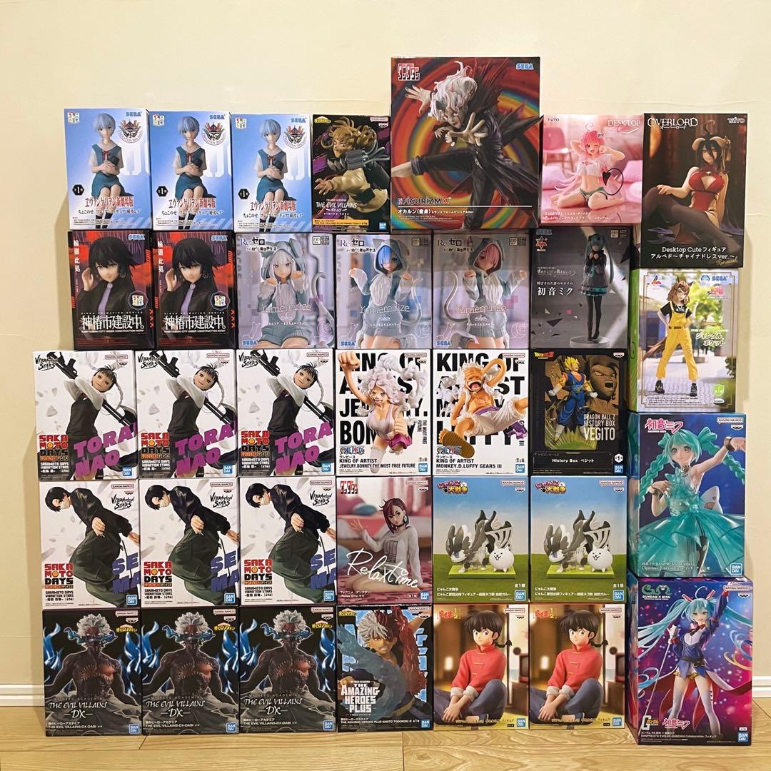 『新春特価』新品未開封プライズフィギュア34個まとめ売りセット