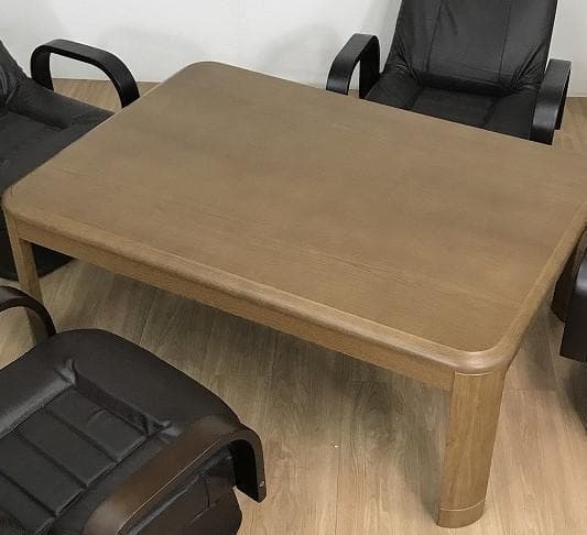 (新品)シンプル　家具調リビングこたつ105BR