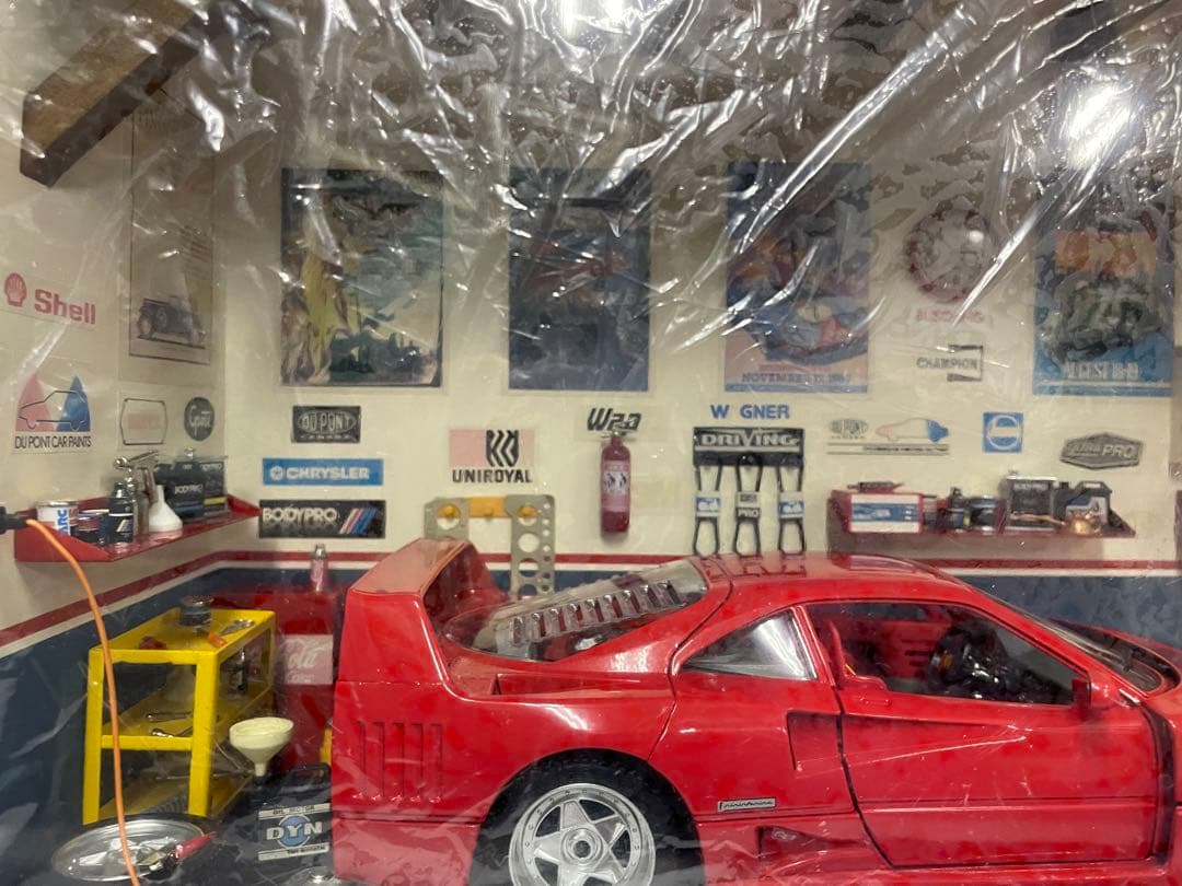 フェラーリ　F40 1987 ミニガレージセット