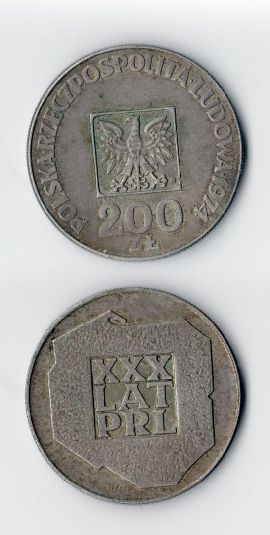 ポーランド 旧貨幣 10 20 100 200 500 10000 ズロチセット