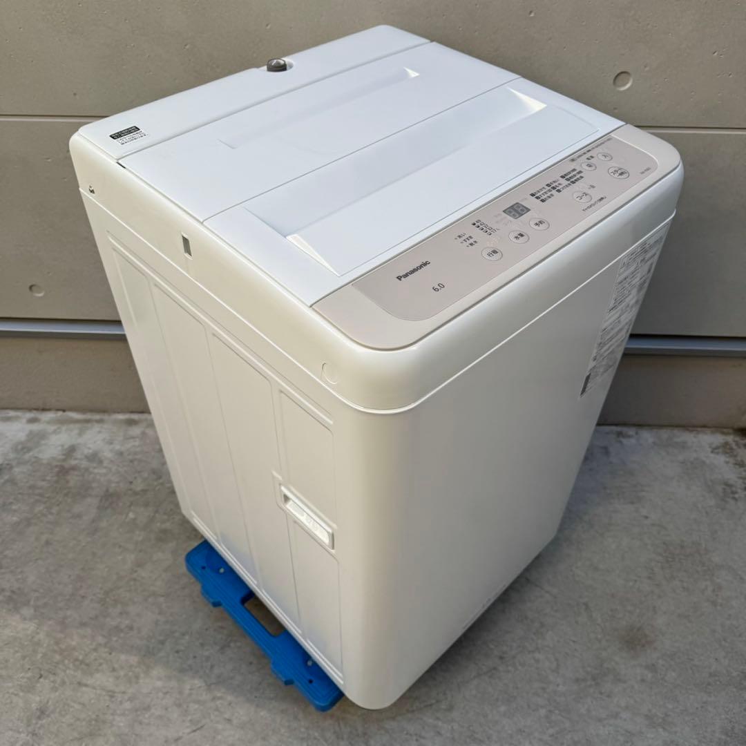 121⭐️2025年製★ほぼ新品★パナソニック　洗濯機　6KG 一人暮らし
