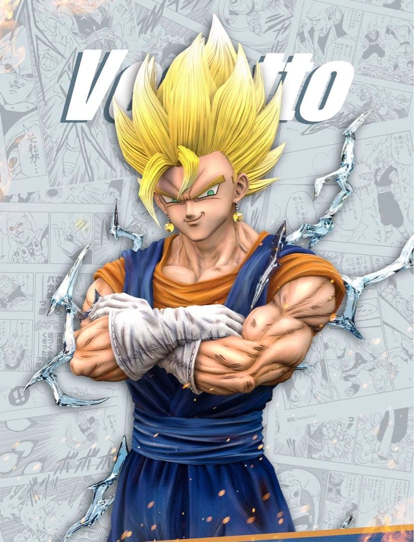 ドラゴンボール 1／4スケール 高配版 ベジット フィギュア ガレージキット