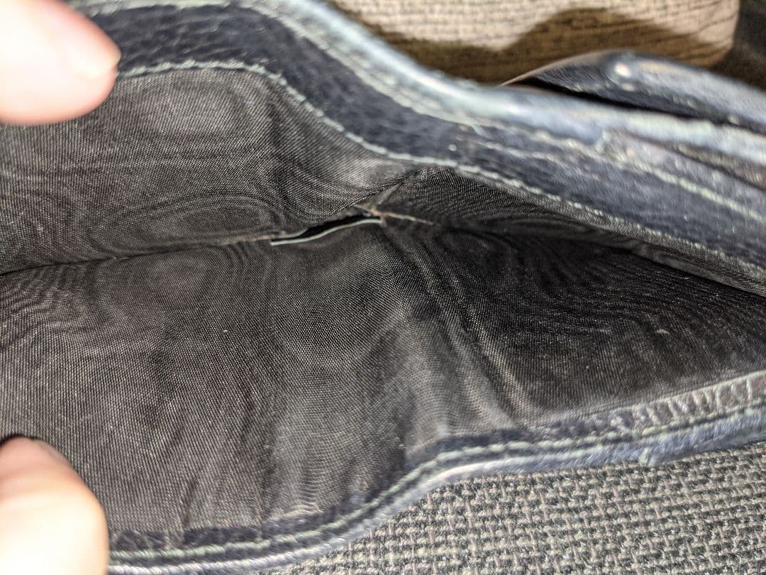 グッチ 財布 三つ折り シマ コンパクト ミニ Wホック 303490