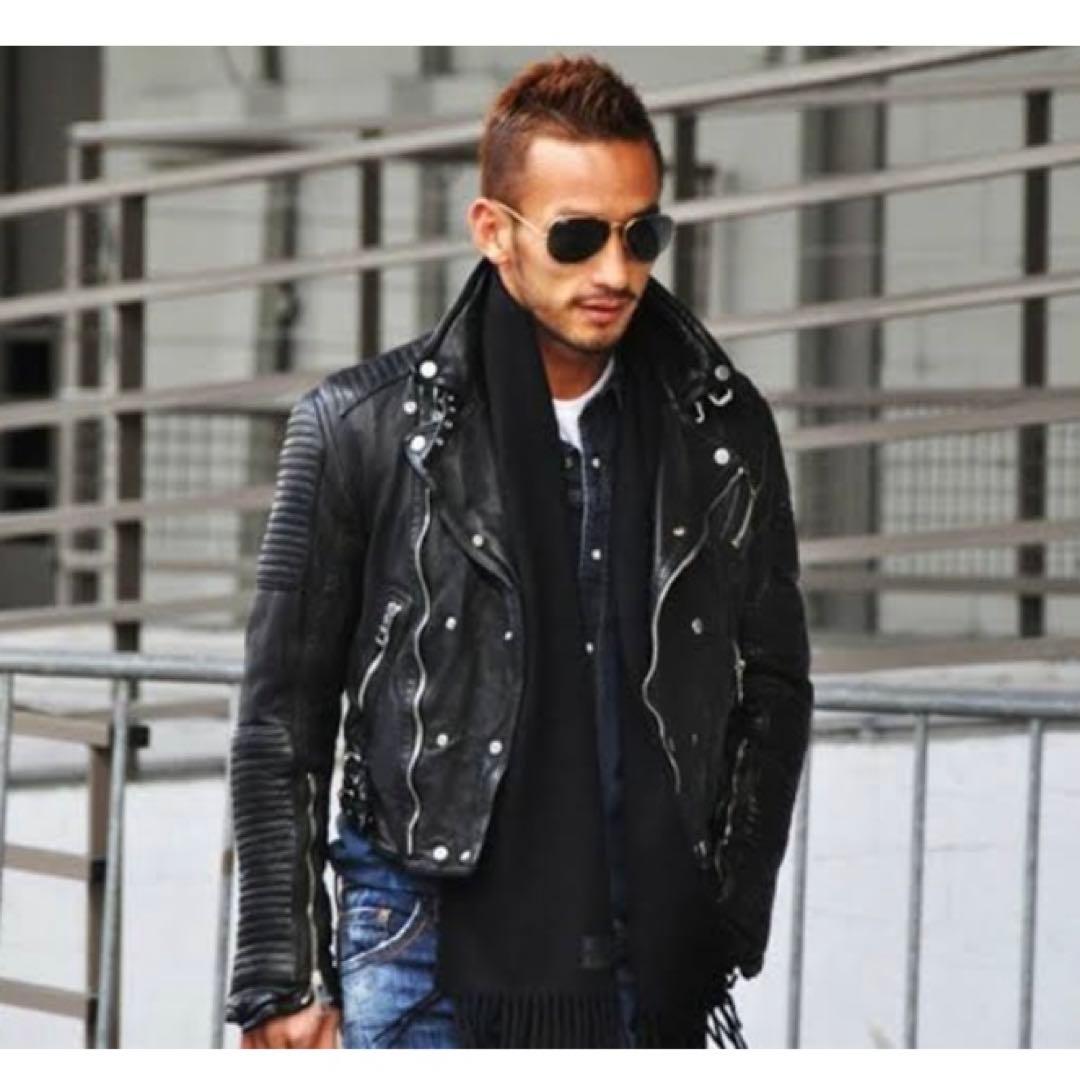 stud homme 短丈 バーバリープローサム型 ダブルライダース Opium