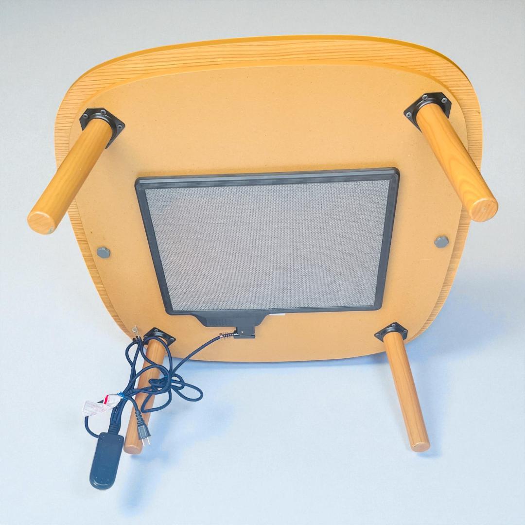 無印良品　こたつ　正方形　フラットヒーター