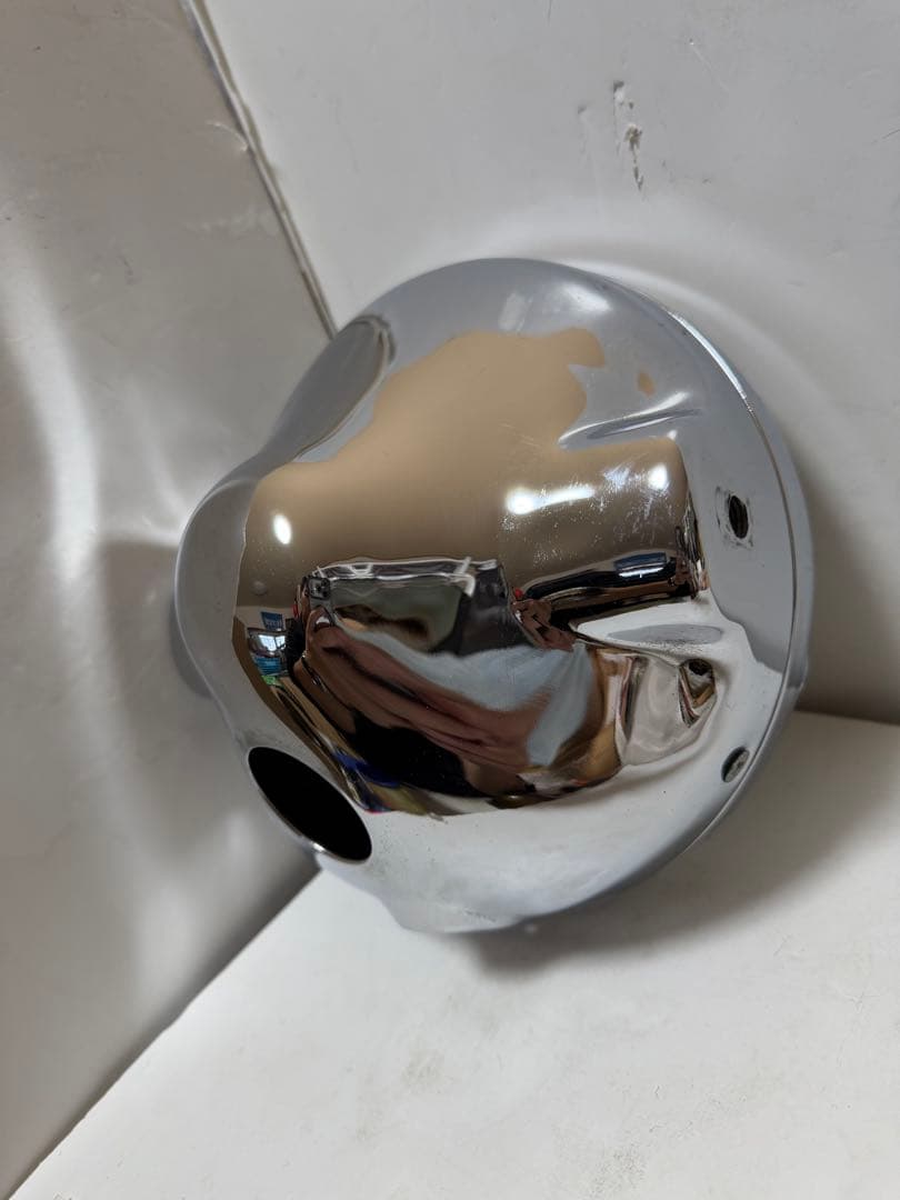 美品　希少当時物180πシビエ凹レンズ付ヘッドライト/マーシャルCIBIE