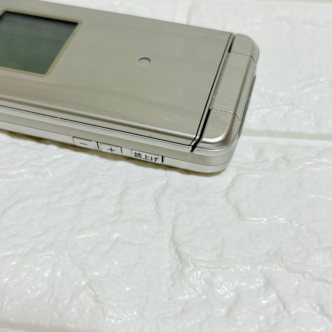 ★良品★ au かんたんケータイKYF43 SIMフリー　京セラ　充電器　取説