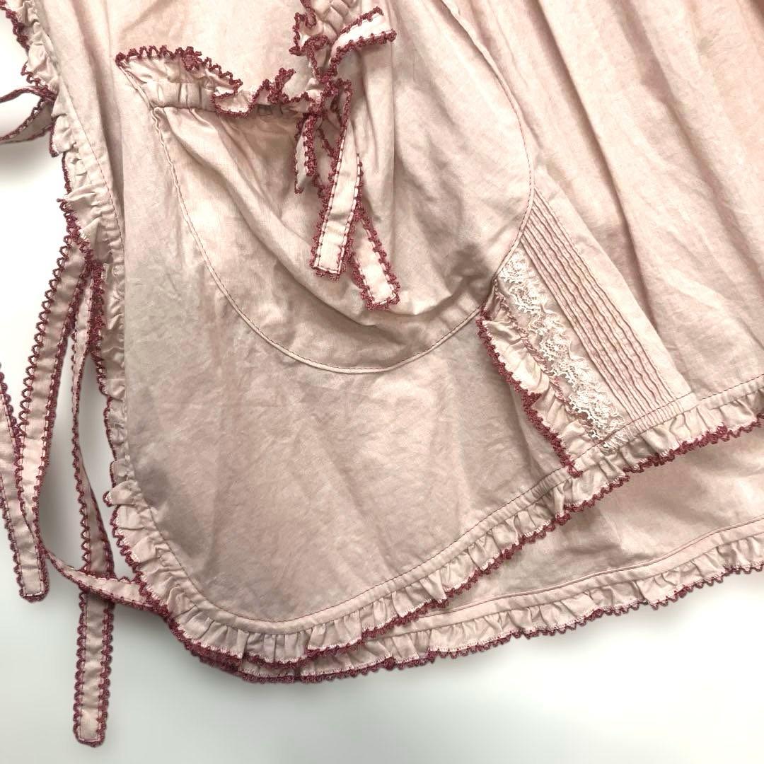 【美品】ピンクハウス ピンク うさ耳付き タブリエ/2025年 名古屋高島屋限定