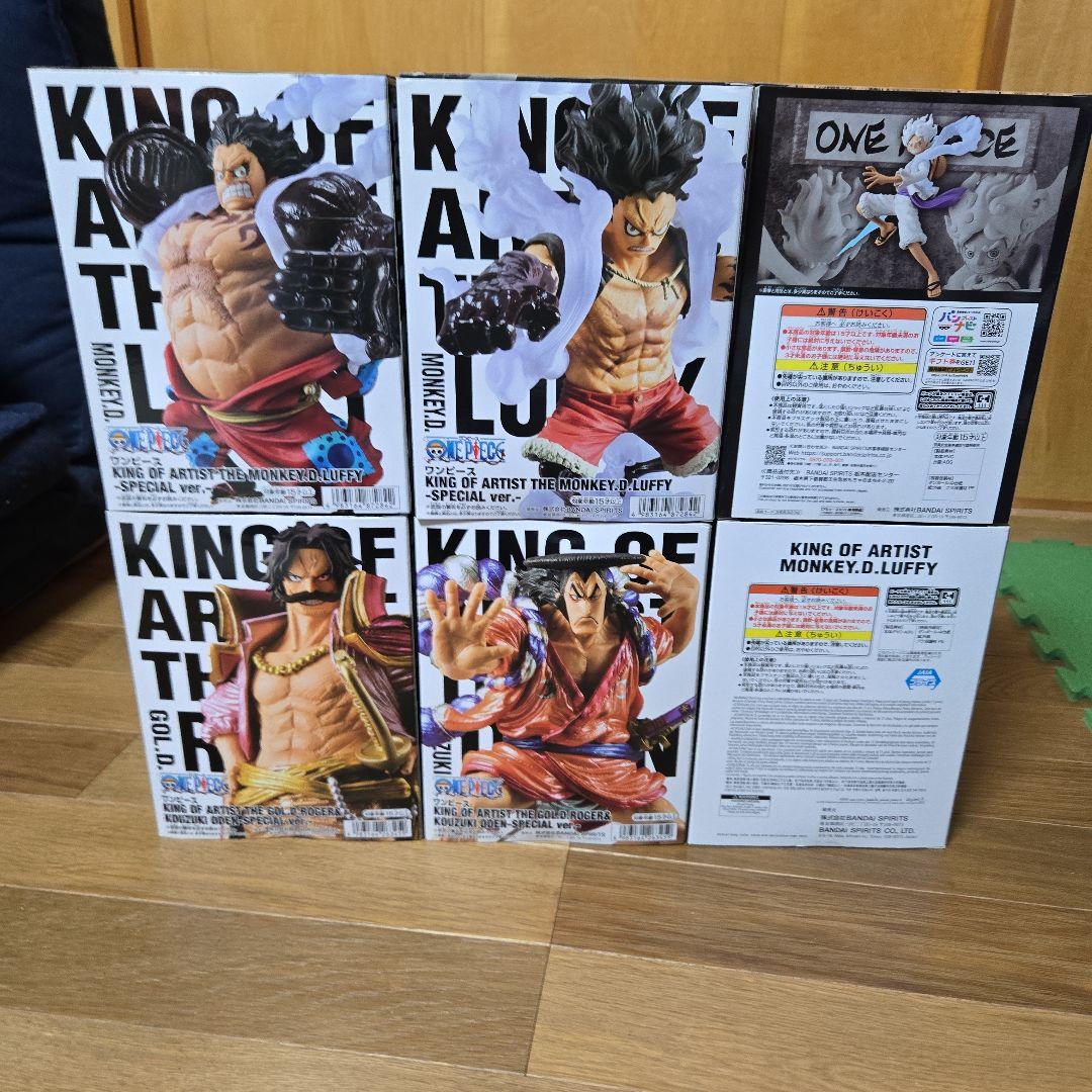 ワンピース　キングオブアーティスト　フィギュア６点セット