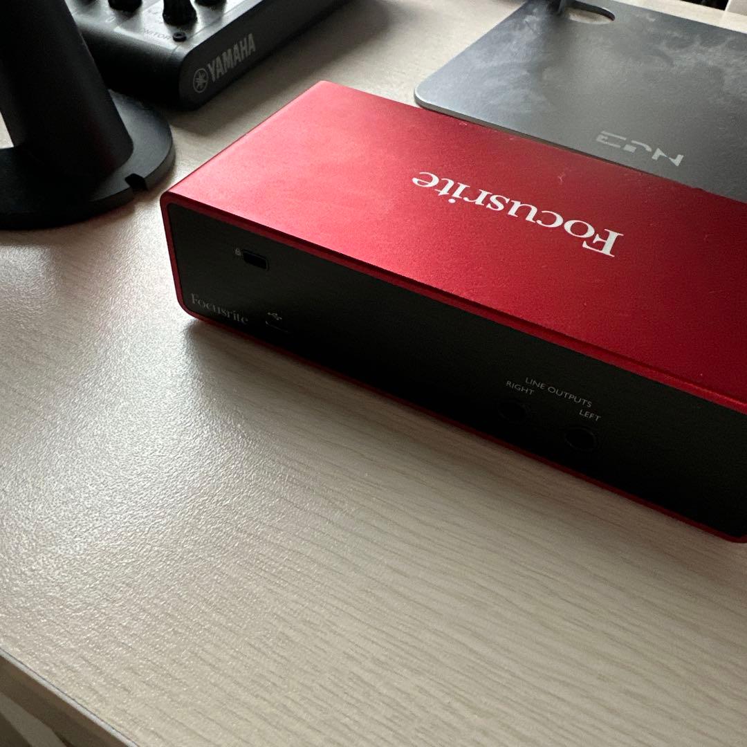 【forcusrite】Scarlett2i2 オーディオインターフェース