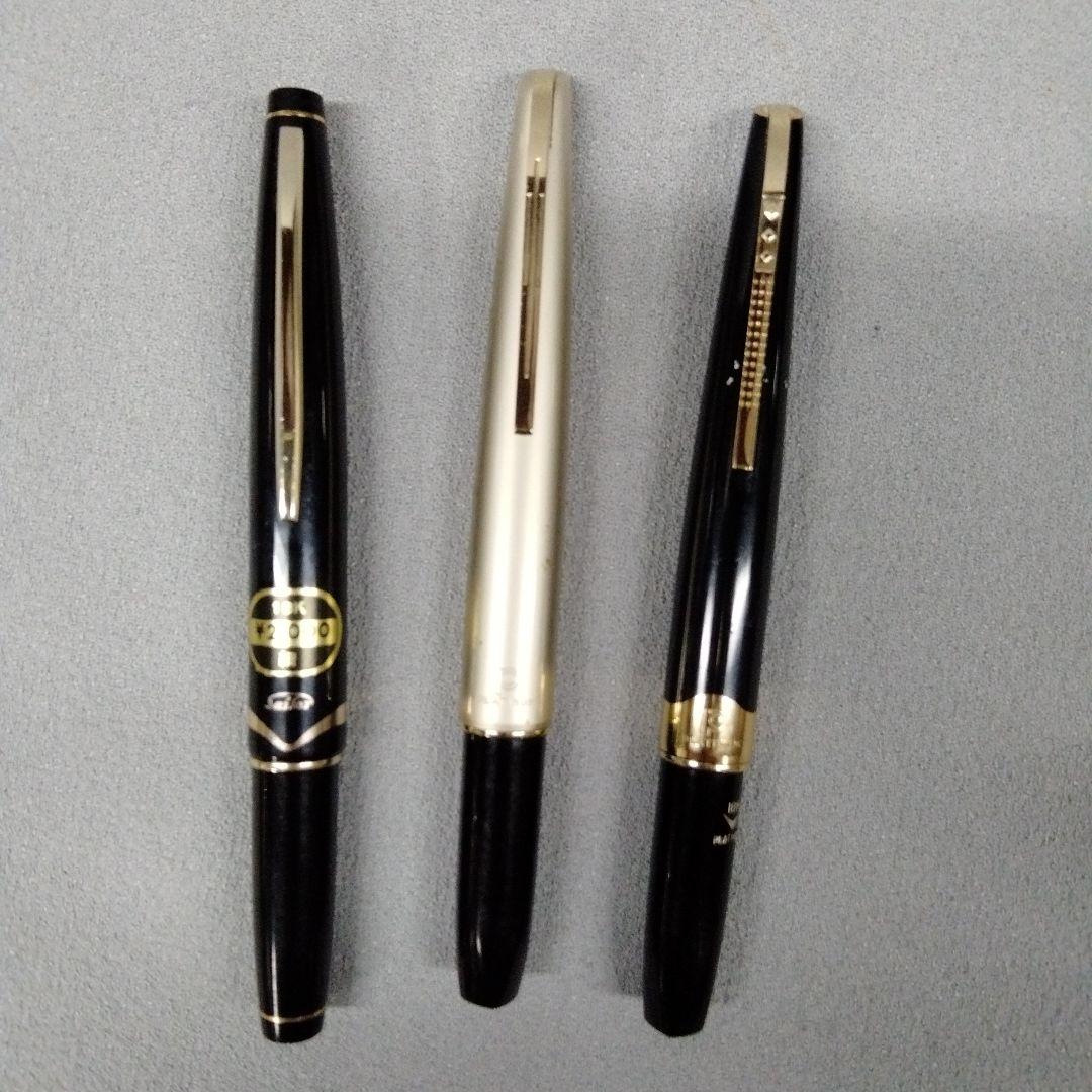 セーラー万年筆ペン先18金1本、プラチナ万年筆ペン先18金1本 、14金1本