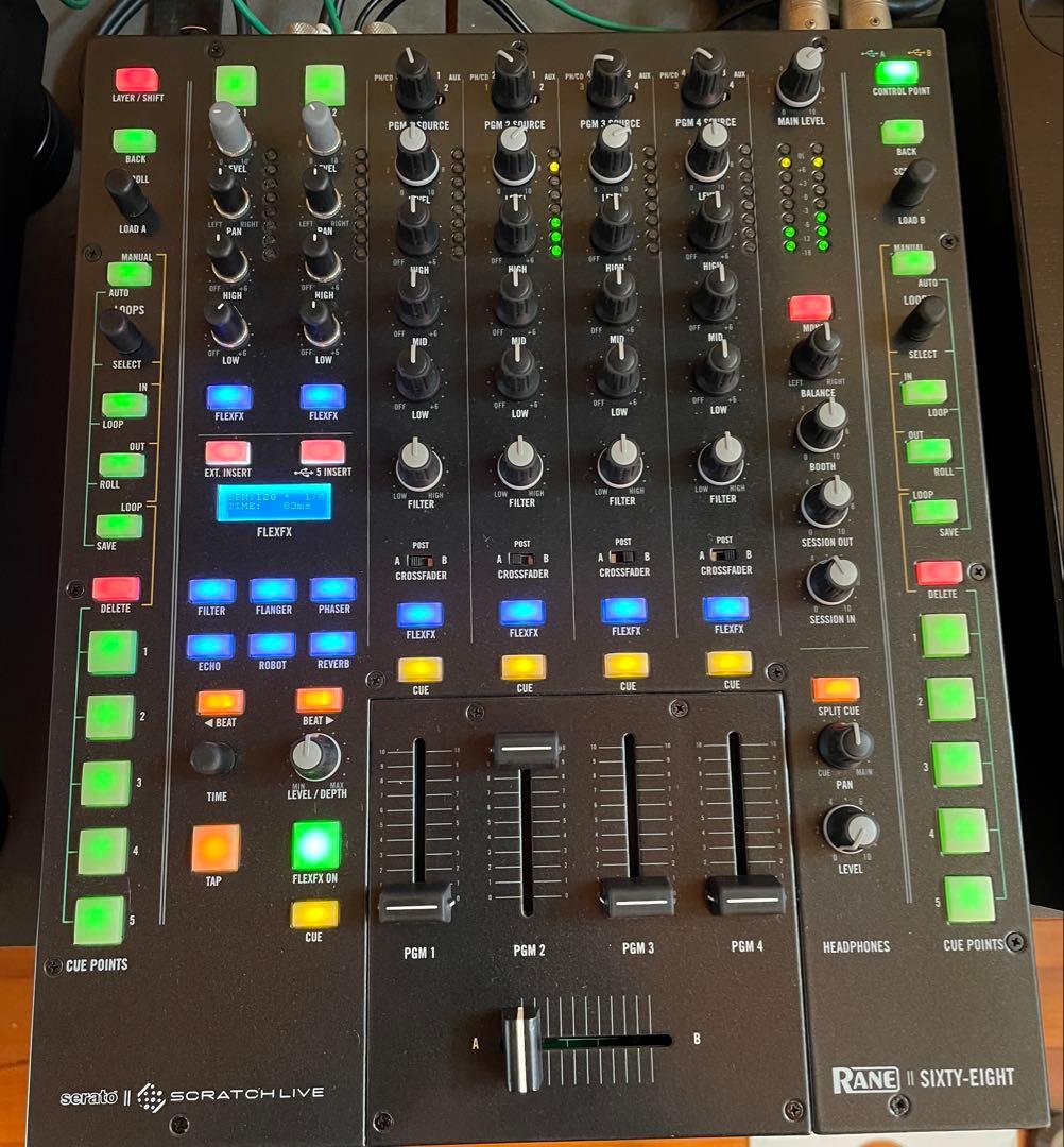 美品！RANE SIXTY-EIGHT DJミキサー
