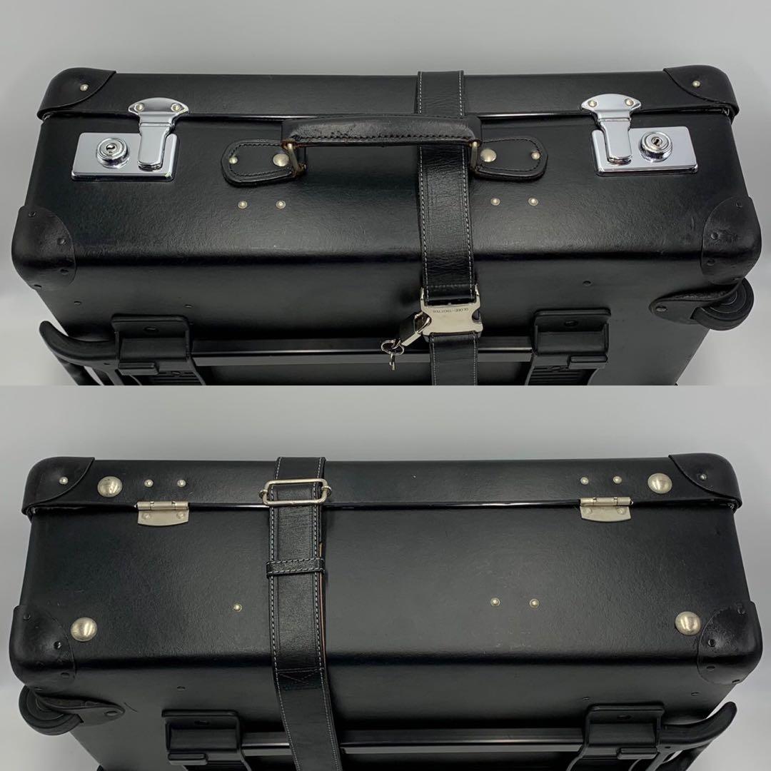 ［美品］グローブトロッター　オリジナル　キャリーケース　ベルト付　機内持ち込み可