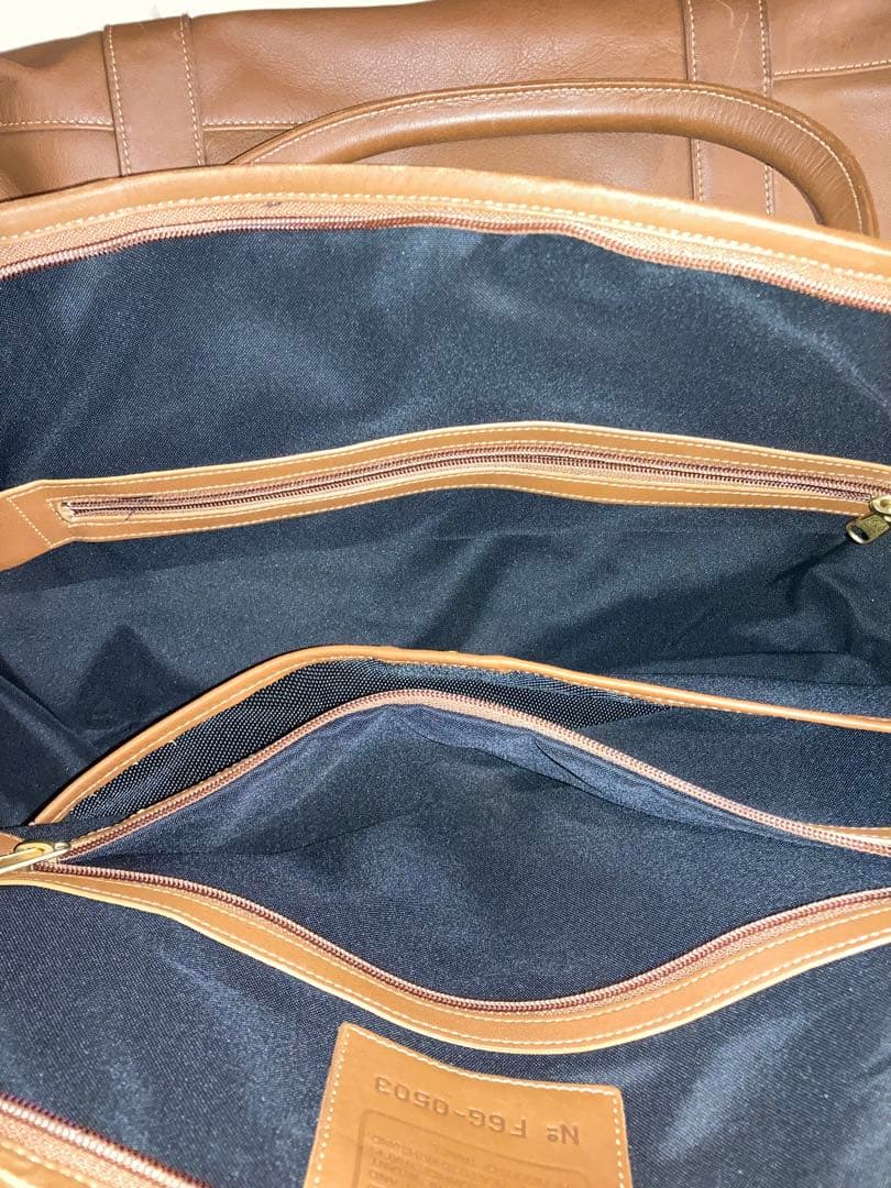 美品　お値下げしました！COACH 2wayボストンバッグ　大容量 ブラウン