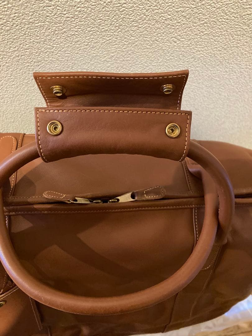 美品　お値下げしました！COACH 2wayボストンバッグ　大容量 ブラウン