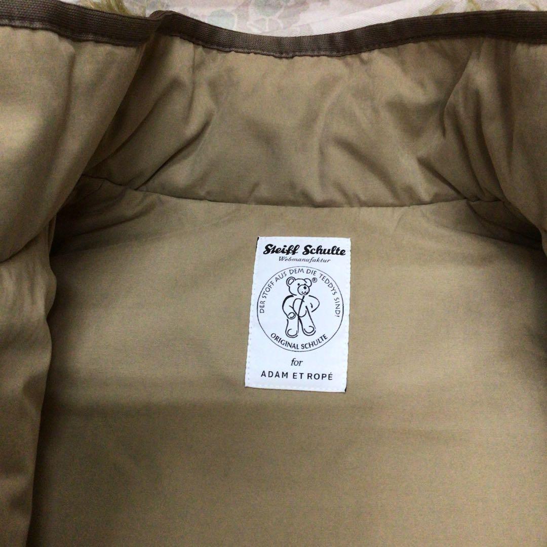 処分！シュタイフ アダムエロペ メンズ ボアベスト Mサイズ USED 限定