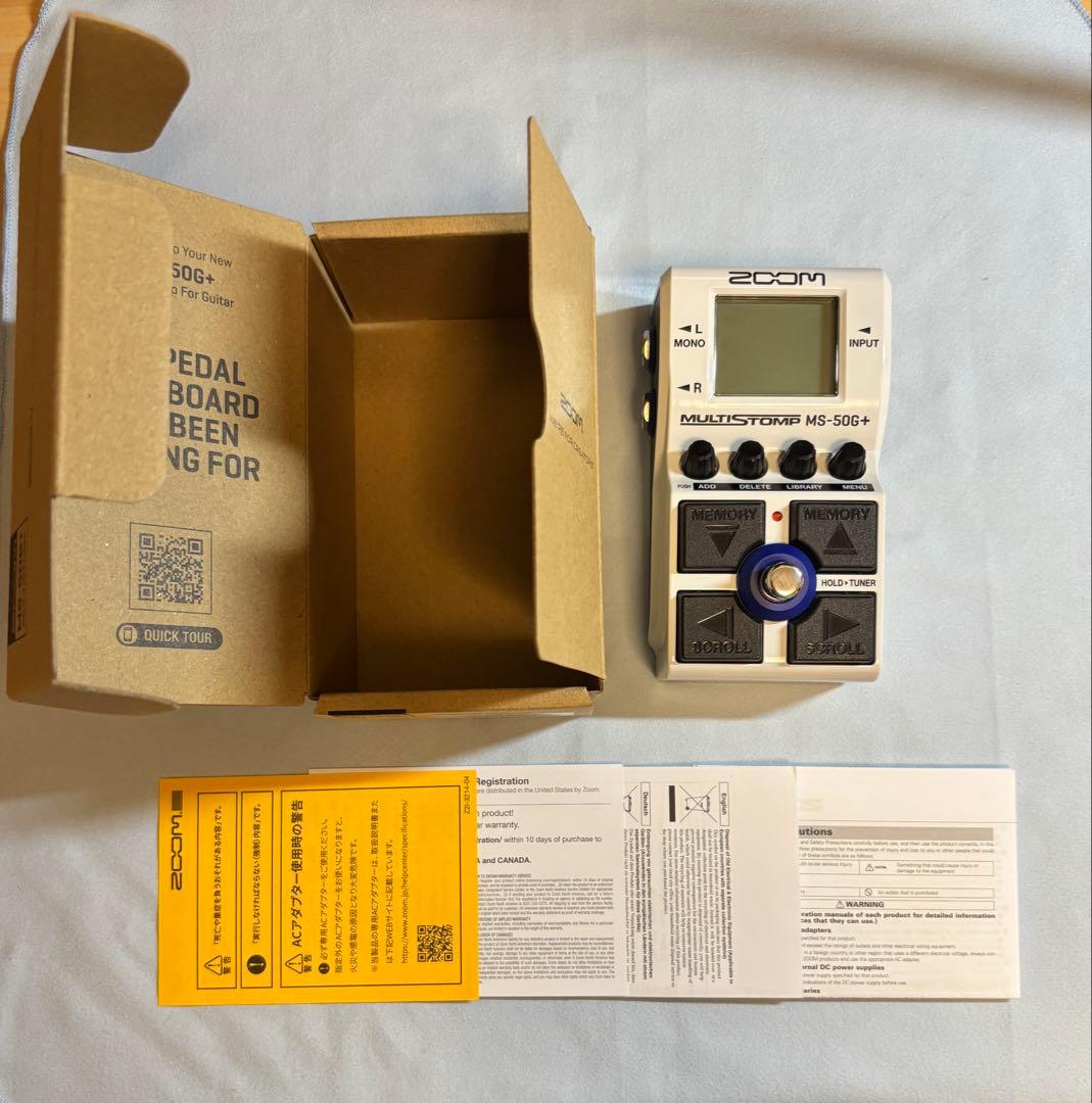 ZOOM MS-50G+ ギターエフェクター