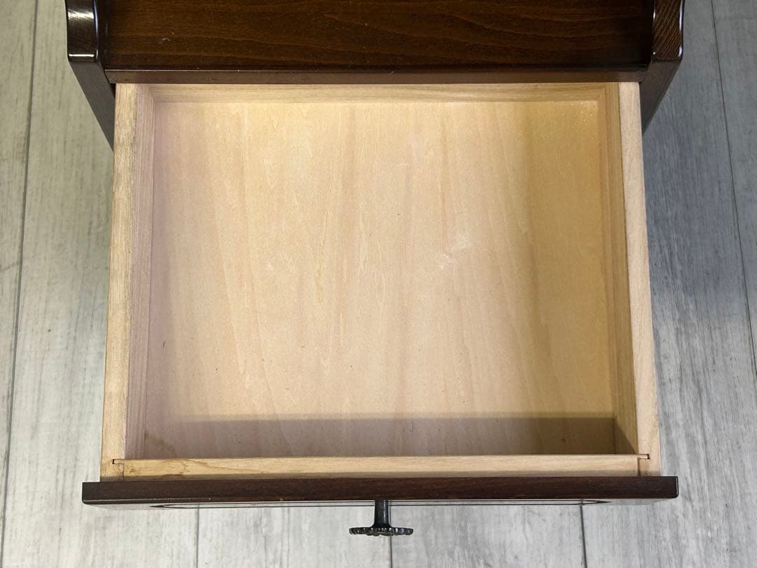 カリモク　karimoku コロニアル　4段チェスト　電話台　スタンド　IG