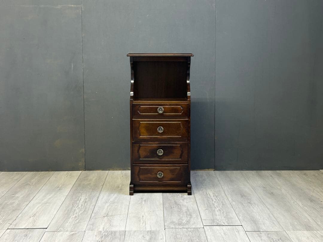 カリモク　karimoku コロニアル　4段チェスト　電話台　スタンド　IG