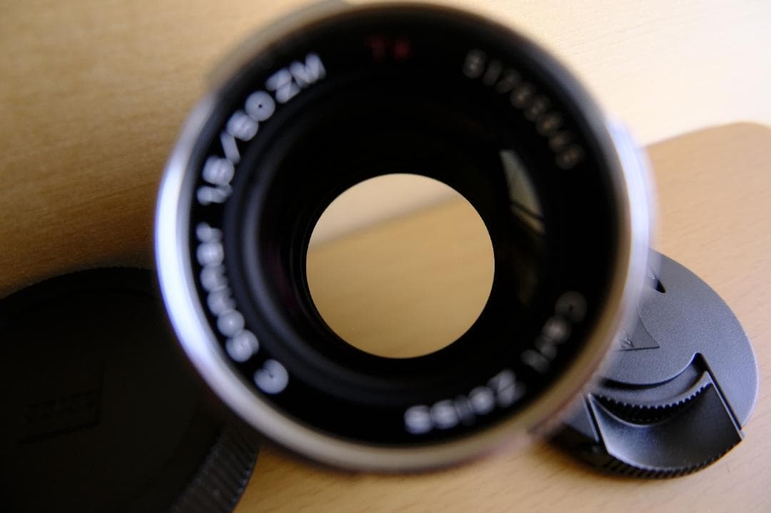 Carl Zeiss C sonnar T* 1.5/50 ZM 貴重シルバー