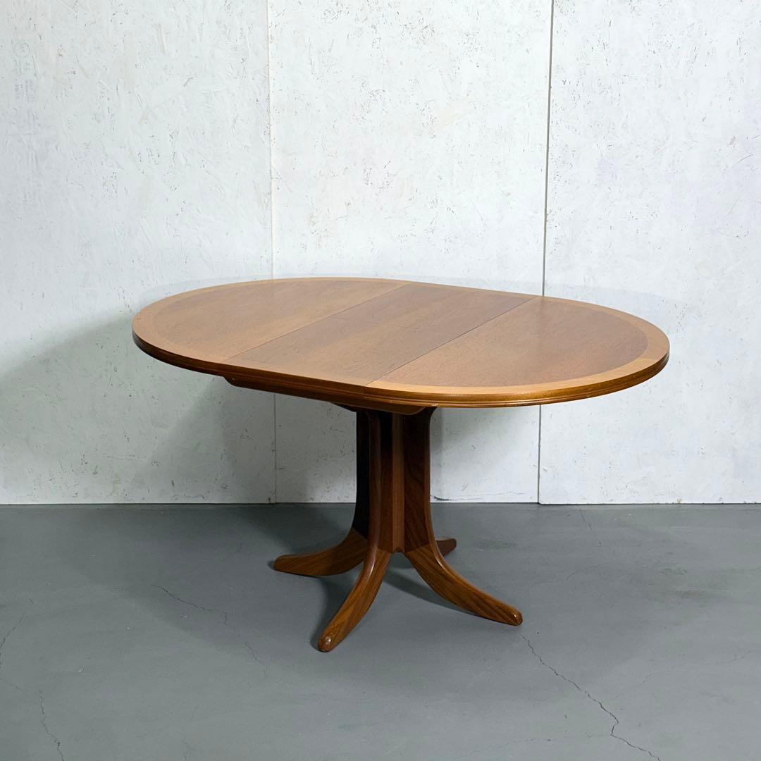 【キヨ】Parker Knoll ラウンドエクステンションテーブル