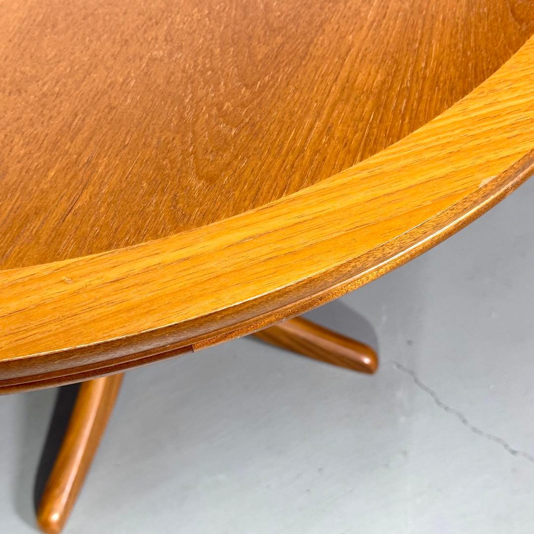 【キヨ】Parker Knoll ラウンドエクステンションテーブル