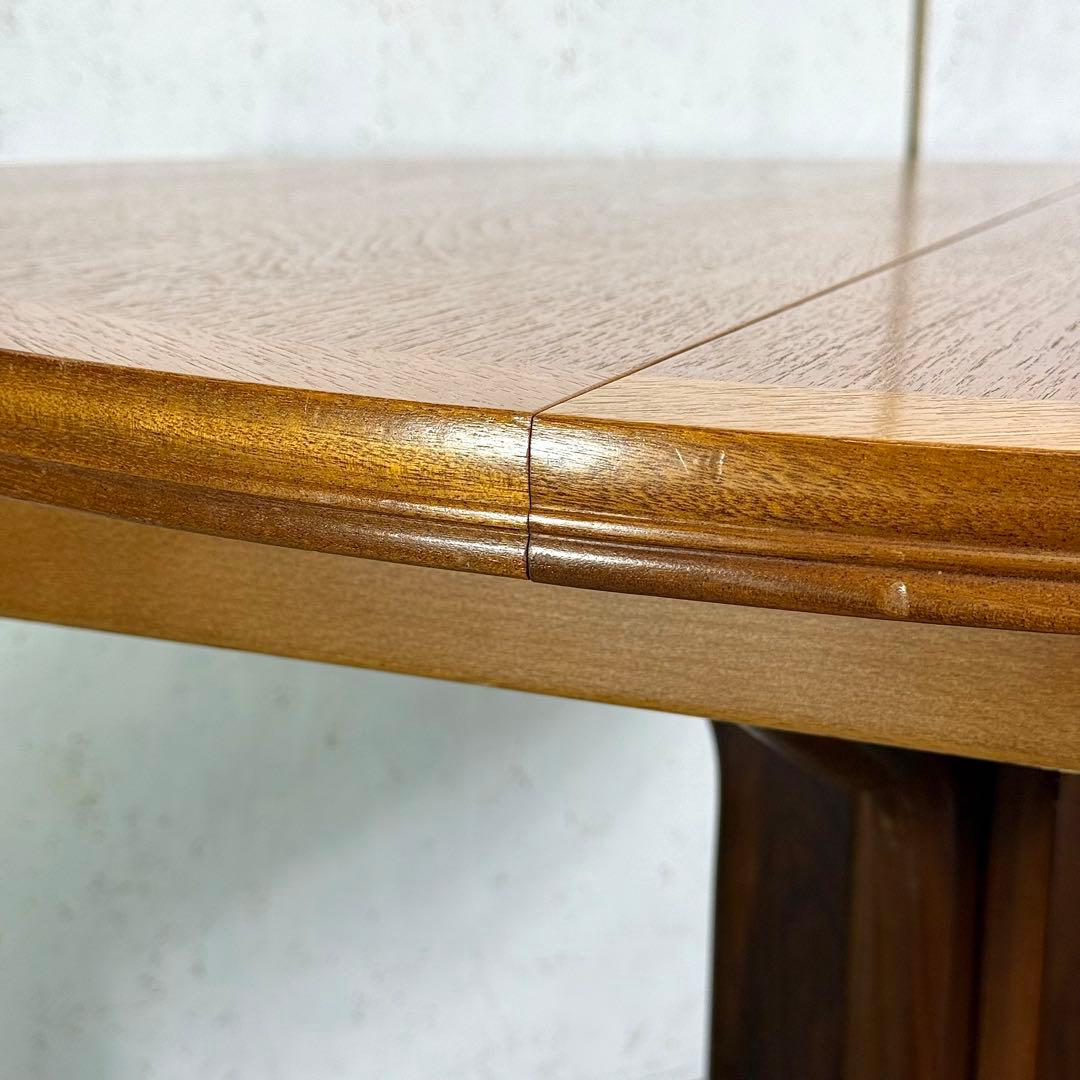 【キヨ】Parker Knoll ラウンドエクステンションテーブル