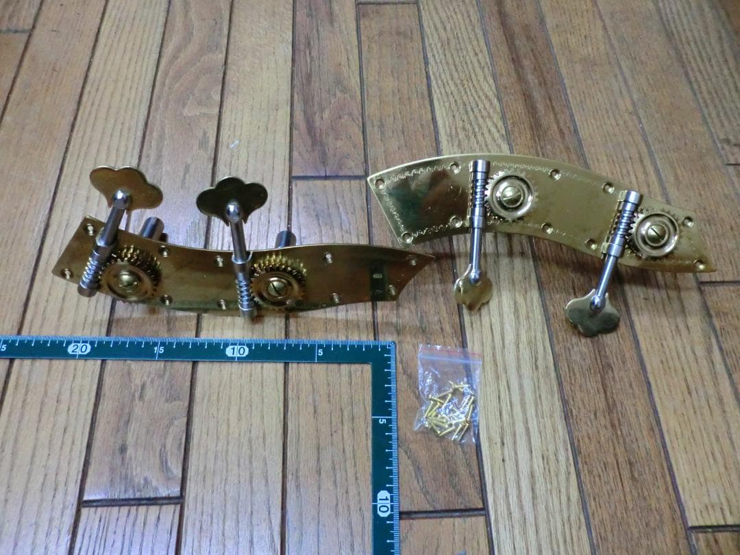 コントラバス（ウッドベース）用糸巻