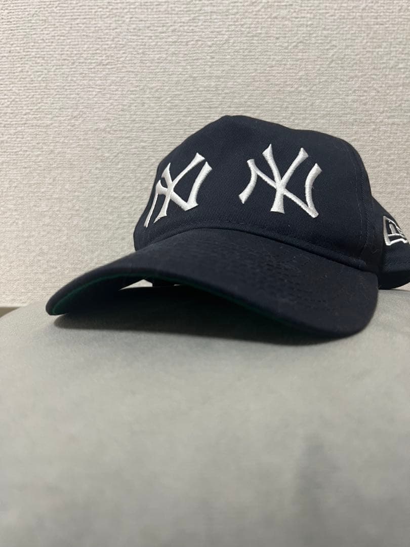NEWERA ヤンキース ダブルロゴキャップ