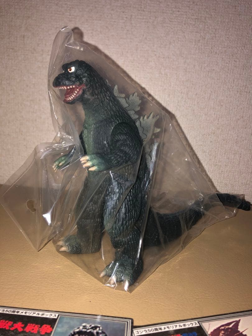 ゴジラ1965 タグカード付き⭐️未展示品⭐️ゴジラ50周年メモリアルボックス版